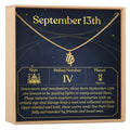 September 13th Virgo Necklace