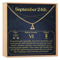 September 24th Libra Necklace