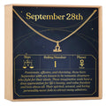 September 28th Libra Necklace