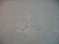 DaDa Bedding Jacquard Paisley Floral Leaves Flat Sheet & Pillow Cases Set - Twin 2-Pieces (FS8197)
