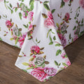 DaDa Bedding Pink Romantic Roses Floral Sheet Set