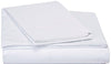 DaDa Bedding White Cotton Fitted Sheet Set with Pillow Cases