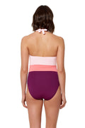 Bleu by Rod Beattie Colorblocked One Piece Swimsuit Women's Swimsuit