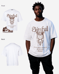 G West Sinful Oversized T-Shirt Mens