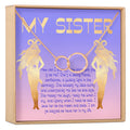 Sister Christmas  - Heartfelt Card & Jewelry Gift Set