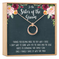 Sister of the Groom Necklace