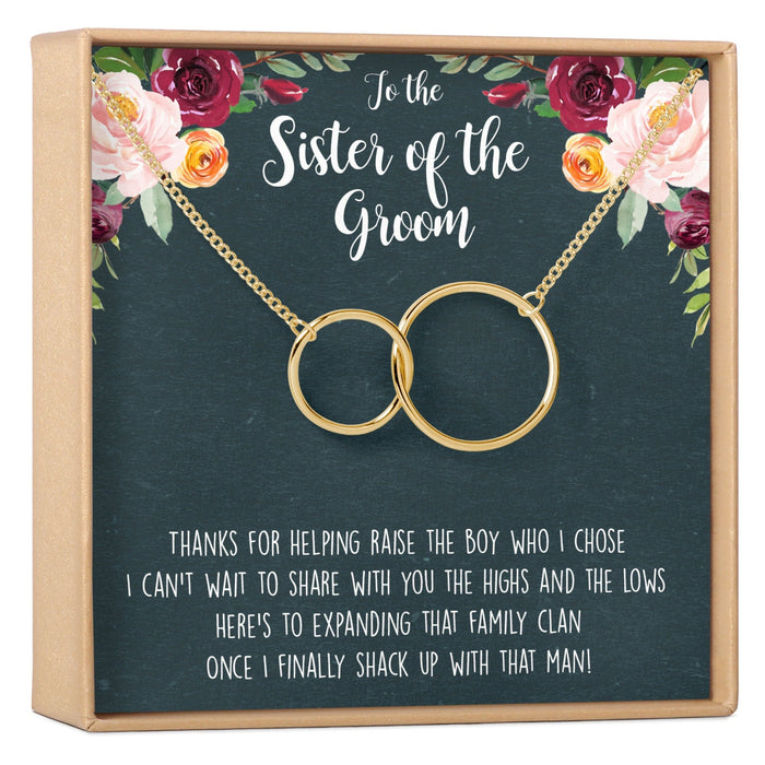 Sister of the Groom Necklace