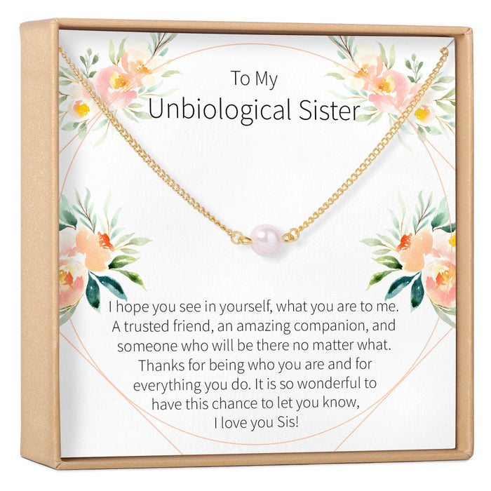 Sisters Pearl Necklace