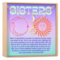 Sisters Sun and Moon Pendants Necklace Set