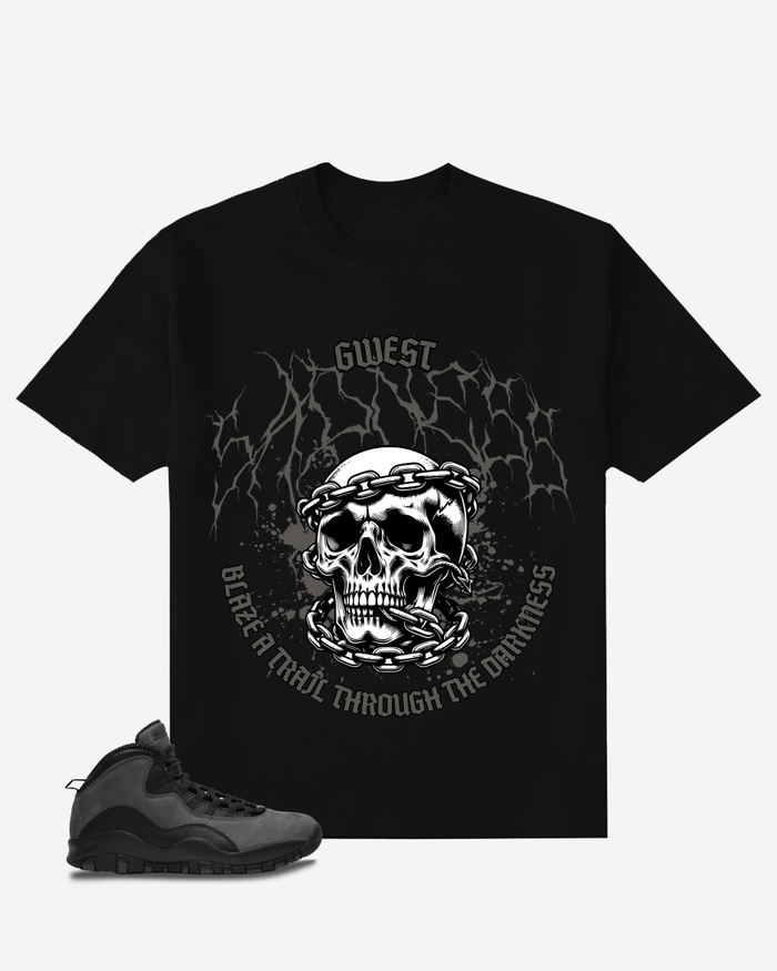 G West Skull Death Metal Oversized T-Shirt