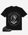 G West Skull Punk Oversized T-Shirt Mens