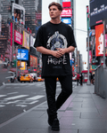 G West Skull Vintage Last Hope Oversized T-Shirt Mens