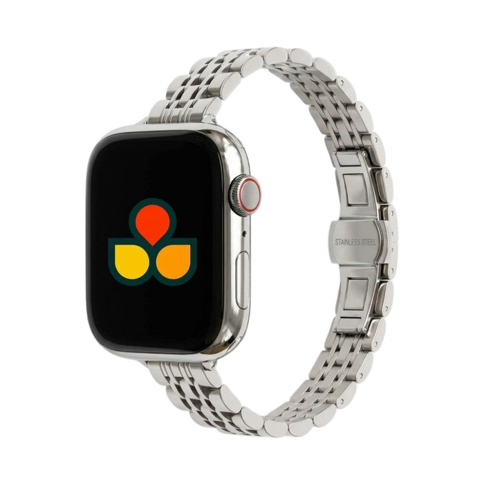 Steel Strap Silver 44 45 46 49MM (Large Watch)