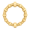Chicken Flavored Teething Ring for Puppies & Aggressive Chewers | USA Made