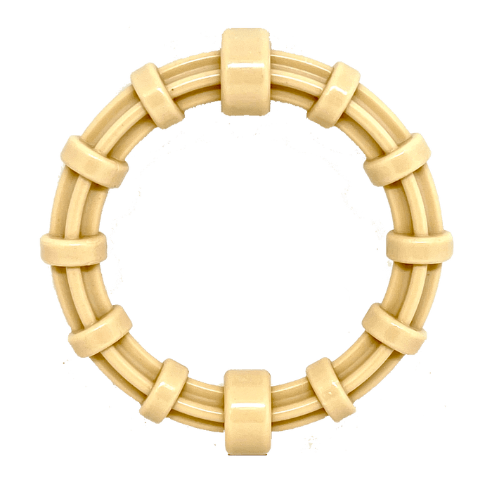 Chicken Flavored Teething Ring for Puppies & Aggressive Chewers | USA Made