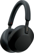 Sony WH-1000XM5 wireless noise cancelling over-ear headphones in black