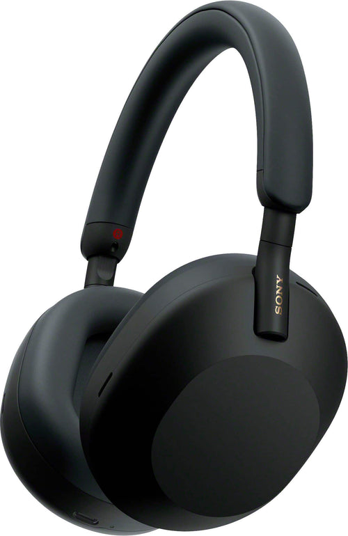 Sony WH-1000XM5 wireless noise cancelling over-ear headphones in black