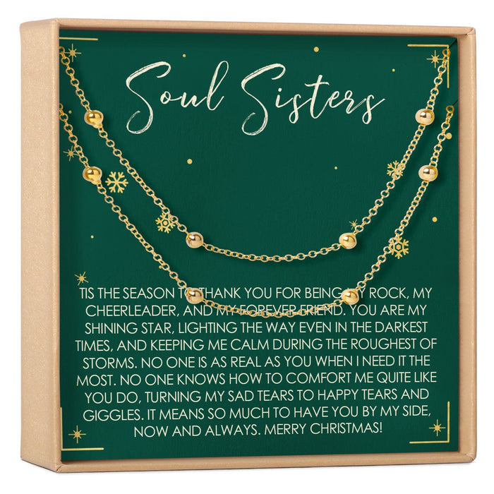 Soul Sisters Christmas Dot  Bracelet Set