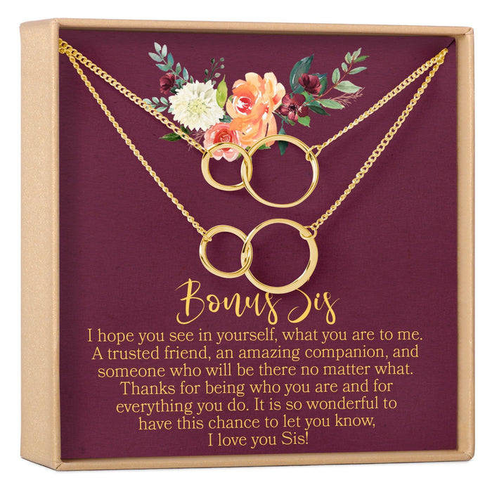 Soul Sisters Double Circles Necklace Set