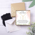 Soul Sisters Gold Bar Earring Threader and Necklace Jewelry Set