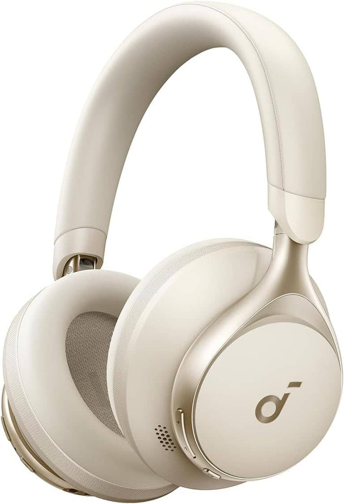 Soundcore Space One wireless active noise cancelling headphones in white