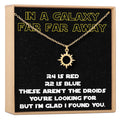 Space and Galaxy Sun Pendant Necklace