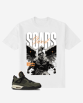 G West Sparta Soars Oversized T-Shirt Mens