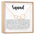 Squad Necklace, Multiple Styles