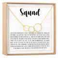 Squad Necklace, Multiple Styles