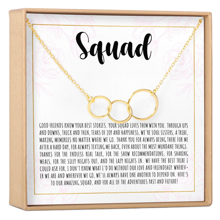 Squad Necklace, Multiple Styles