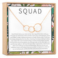 Squad Necklace, Multiple Styles