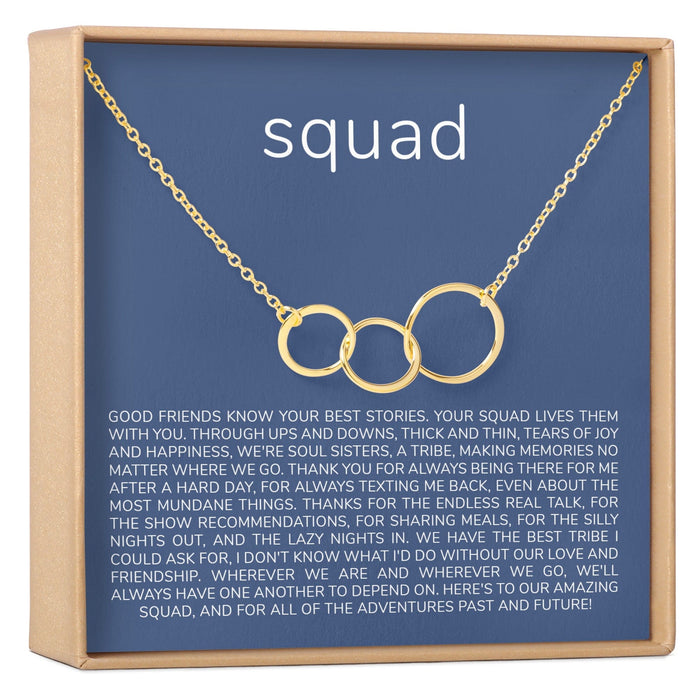 Squad Necklace, Multiple Styles