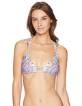 Nanette Lepore Women's Strappy Back Bralette Swimsuit Top,Size Medium