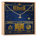 Starry Night Libra Zodiac Necklace