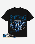 G West Stitching Freedom Oversized T-Shirt Mens