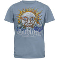 Sublime Sun Logo Mens T-shirt- Black / White / Blue