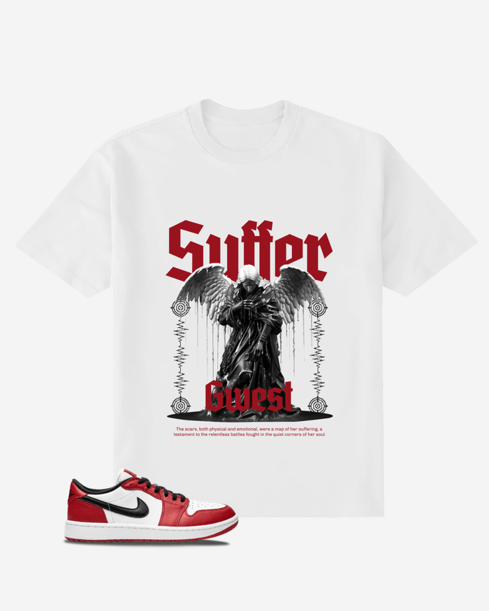 G West Suffer Oversized T-Shirt Mens