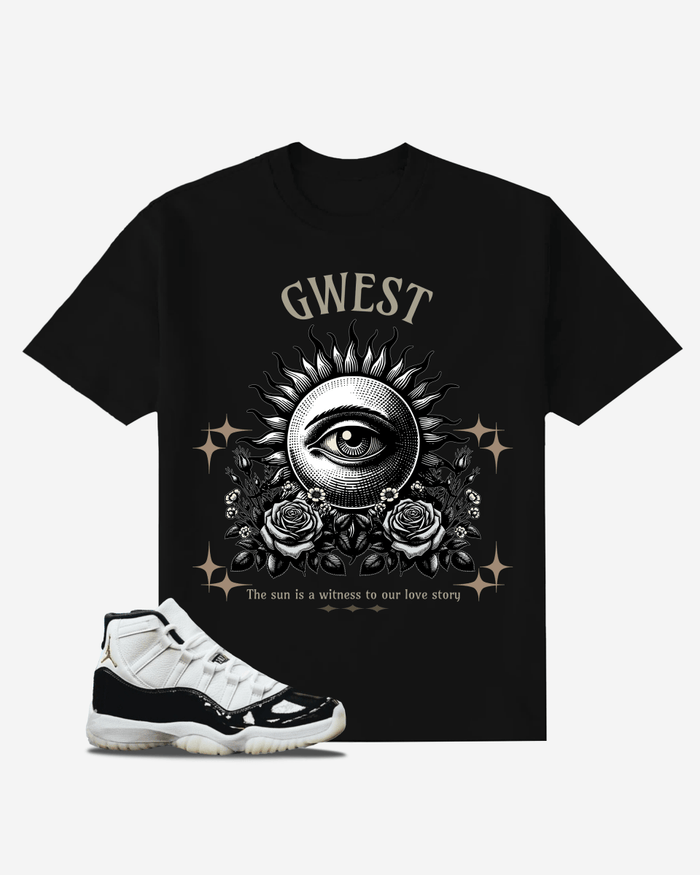 G West Sun Is a Witness Oversized T-Shirt Mens