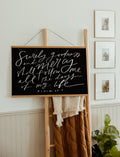 Horizontal Poster "Surely Goodness"
