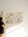 Large Canvas Banner: Surely your Goodness