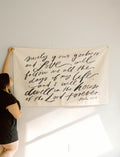 Large Canvas Banner: Surely your Goodness