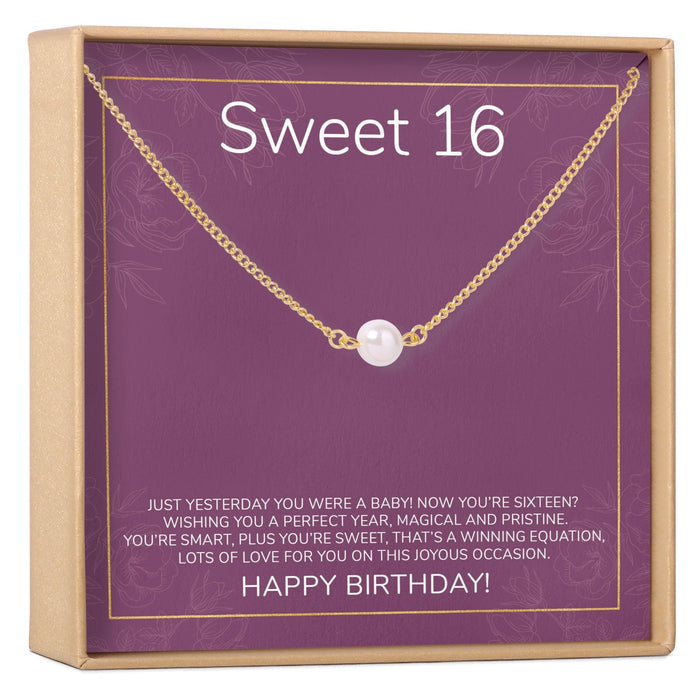 Sweet 16 Necklace, Multiple Styles