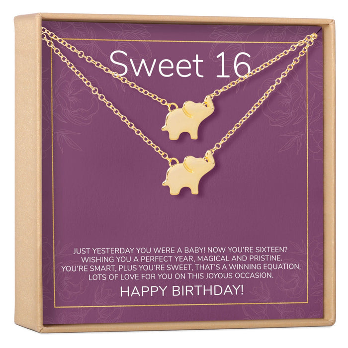 Sweet 16 Necklace, Multiple Styles