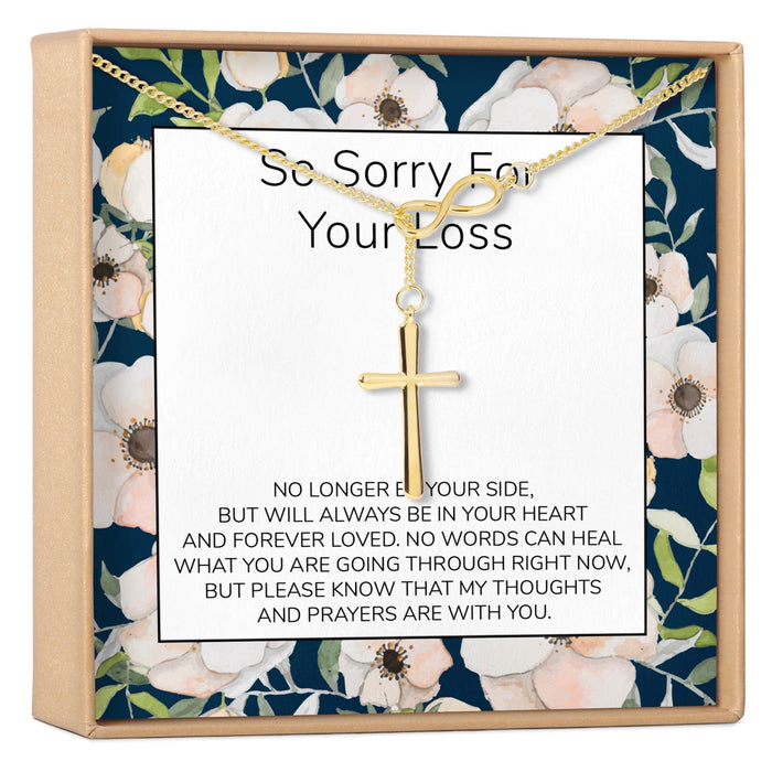 Sympathy Infinity Cross  Necklace