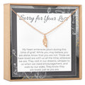 Sympathy Wing Pendant Necklace