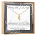 Sympathy Wing Pendant Necklace