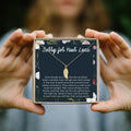 Sympathy Wing Pendant Necklace