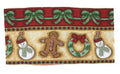 DaDa Bedding Set of 8 Pieces Gingerbread Sweets Holiday Table Tapestry - 4 Placemats, 2 Table Runners, 2 Throw Pillow Covers (12917)