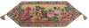 DaDa Bedding Romantic Parade of Fruit & Roses Floral Tapestry Table Runner (14426)
