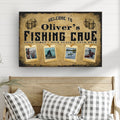 Welcome Fishing Cave Sign